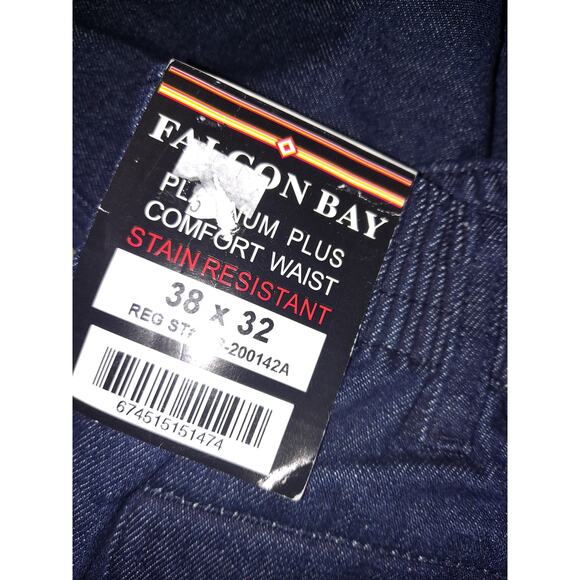 NWT Falcon Bay Flexible Waistband‎ Size 38x32 - Picture 5 of 6